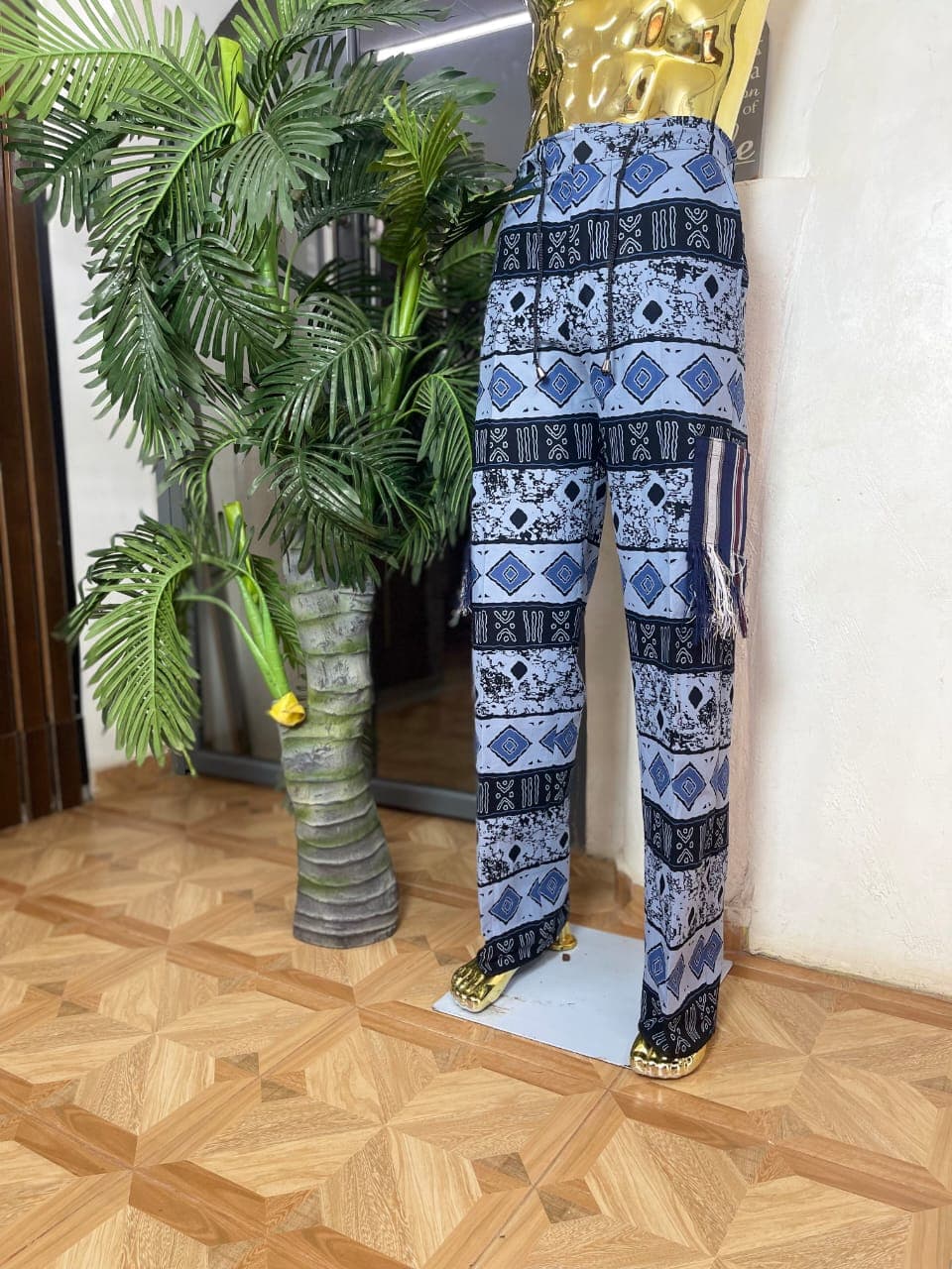 Bold statement trousers